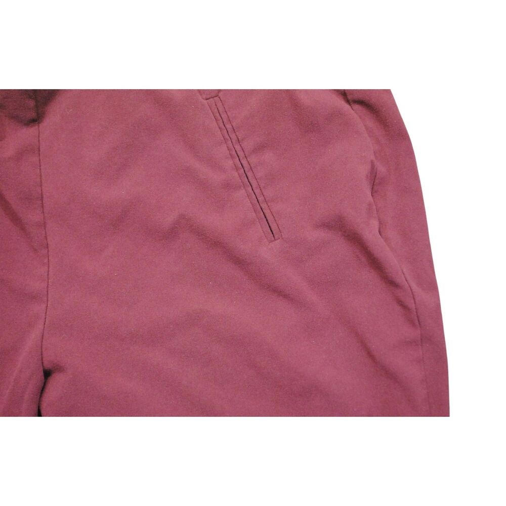 STYLE & CO stretch pants  18W  Burgundy  pull on wide waist band - Picture 4 of 6